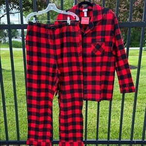 Wondershop Men’s large Red and Black Pajama Sets Buffalo Plaid
